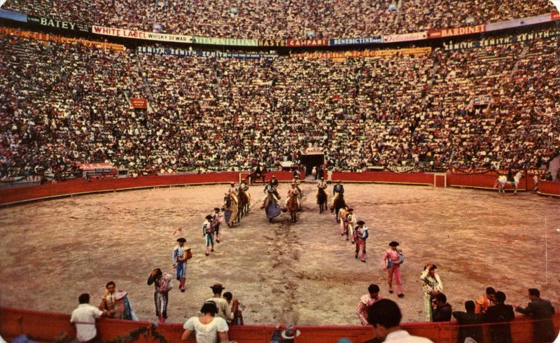 Mexico - Mexico City. Opening Parade at Bullfight