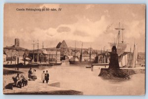 Scania Sweden Postcard Old Helsingborg in the 60s IV c1910 Antique Unposted