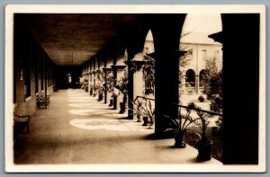 Postcard RPPC c1920s Washington DC The Cloister Franciscan Monastery