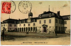 CPA BAR-sur-AUBE Hotel de Ville (722833)