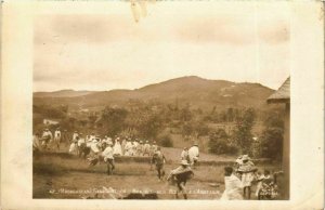 CPA AK Fianarantsoa- Arrivee des boeurs a l'abattoir MADAGASCAR (909911)