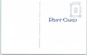 c1940s Muirkirk, MD Curfew Camp Cabins Postcard Washington DC Linen A88