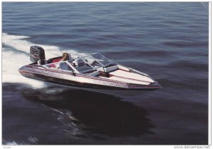 Boat ad, Maxum boat company, Washington, USA, 50-70s ; Model, Quantum 2000/XB