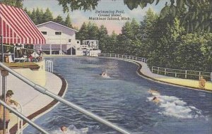 Michigan Mackinac Island Swimming Pool Grand Hotel