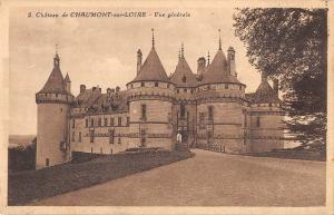 BF7785 chateau de chaumont sur loire vue generale france        France