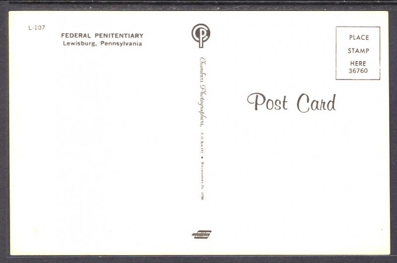 Federal Penitentiary,Lewisburg,PA