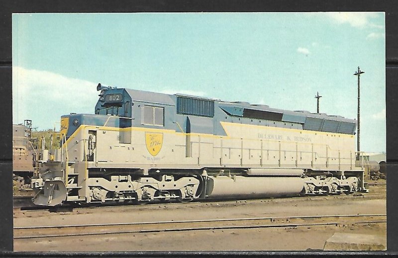 Delaware & Hudson Locomotives Trains - [MX-485]