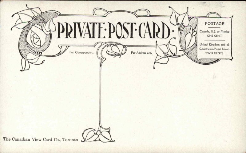 Winnipeg Manitoba Library Vintage Postcard