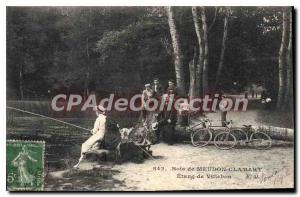 Postcard Old Wood Meudon Clamart Etang De Villebon