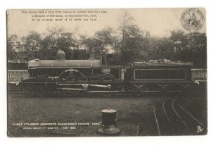 Postcard Railroad Train Compound Passenger Engine Ionic  London Northwestern