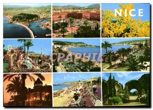 Modern Postcard The French Riviera Alpes Maritimes Nice general view of the c...