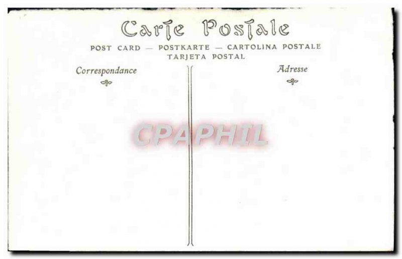 Old Postcard Old Paris Tuileries Gardens 1789