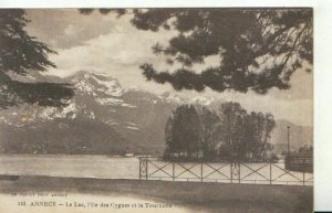 France Postcard - Annecy - Le La -  I´Ile Des Cygnes Et La Tournet - Ref TZ10078