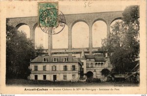 CPA ARCEUIL CACHAN Ancien Chateau de Mme de Provgny Intérieur du Parc (600127)