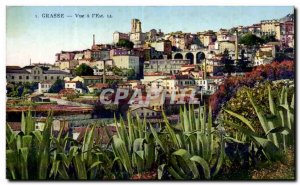 Grasse - the Vue is - Old Postcard