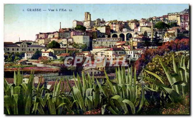 Grasse - the Vue is - Old Postcard