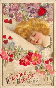 Valentines Greetings Postcard