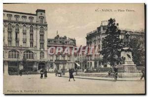Postcard Old Place Thiers Nancy