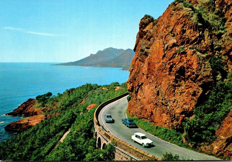 France Cannes Red Rock Of Esterel