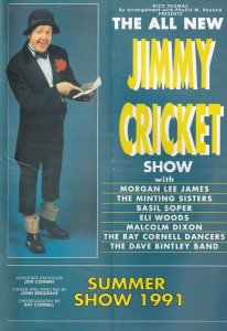 Jimmy Cricket 2x Blackpool Theatre Programmes