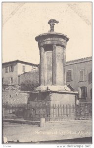 ATHENES, Greece, 1900-1910's; Monument Of Lysicrates Athens