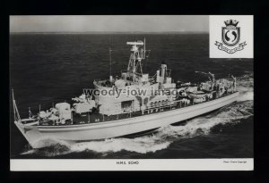 na7099 - Royal Navy Warship - HMS Echo - postcard