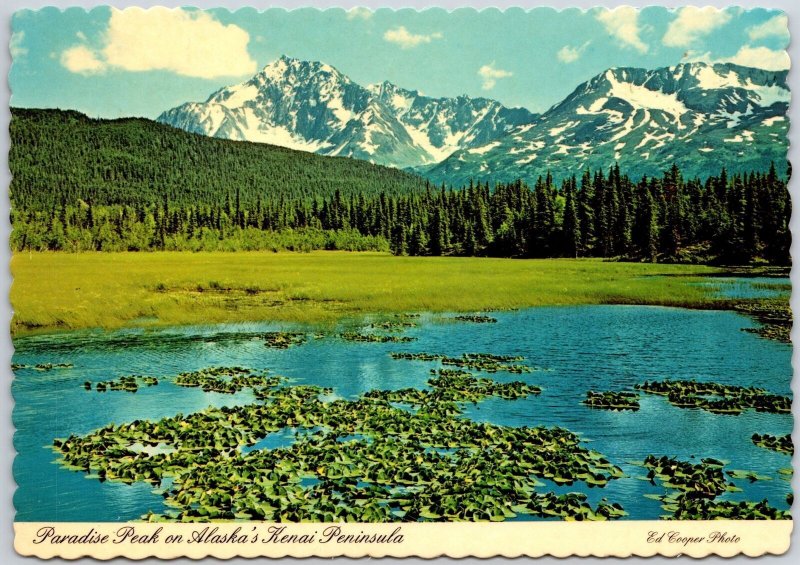 Paradise Peak On Alaska's Kenai Peninsula South Central Anchorage AK Postcard