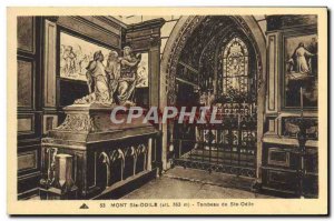 Old Postcard Mont Saint Odile Tomb of Saint Odile