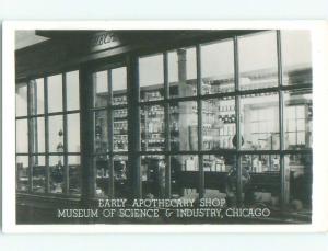 old rppc MUSEUM OF SCIENCE Chicago Illinois IL i6289