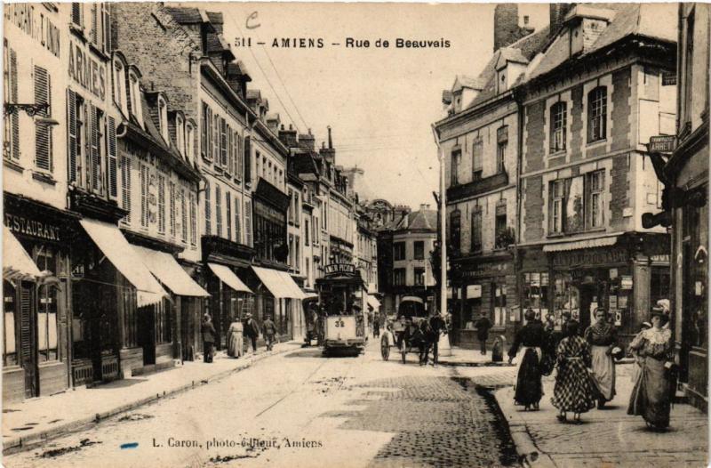 CPA AMIENS - Rue de Beauvais (515562)