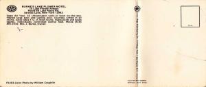 Burke's Lake Flower Motel - Saranac Lake, Adirondacks, New York