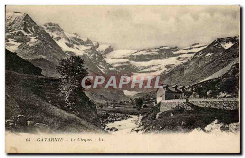 Old Postcard Gavarnie Cirque