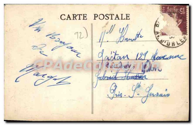 Postcard Old Robinson Le Gros chestnut