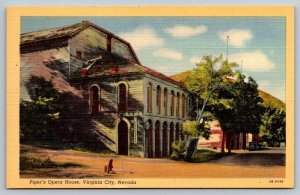 Piper's Opera House  Virginia City   Nevada     Postcard