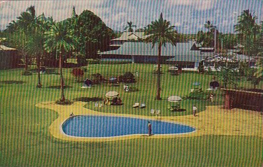 Hawaii Kauai Inn Lihue With Pool 1954