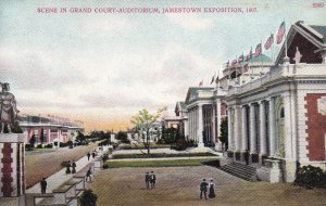 NORFOLK, Virginia, 1907; Grand Court-Auditorium, Jamestown Exposition