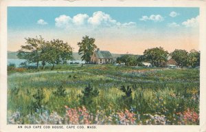 Old House on Scenic Cape Cod, Massachusetts - WB