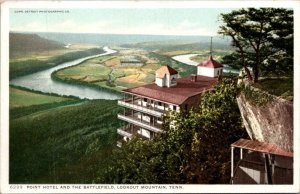 Tennessee Lookout Mountain Point Hotel and The Battlefield Detroit Publishing