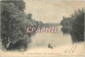 Old Postcard Environs Orleans Olivet Loiret seen Bridge