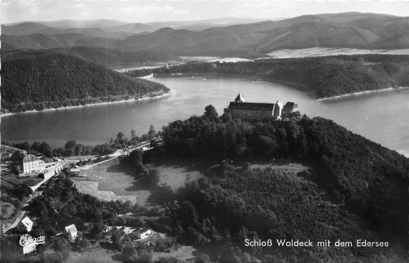 BG15032 schloss waldeck mit dem edersee   germany CPSM 14x9cm