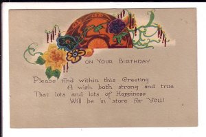 On Your Birthday, Poem, Flower Art