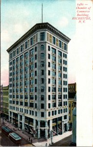 Vtg 1910 Chamber of Commerce Building Rochester New York NY Postcard