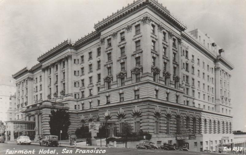 RPPC Fairmont Hotel - San Francisco CA, California