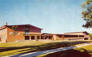 AURORA, IL Illinois   EAST AURORA HIGH SCHOOL   c1950's Chrome Postcard