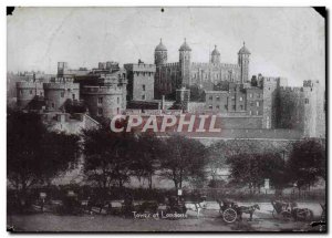 Old Postcard Tower of London