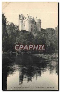 Old Postcard The castle Montreuil Bellay