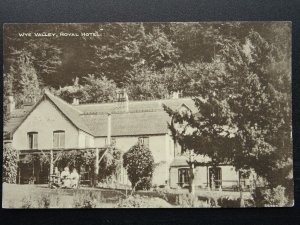 Monmouthshire WYE VALLEY Royal Hotel - Old Postcard by Photochrom Co.