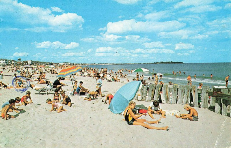 Postcard Hampton Beach New Hampshire Posted 1971