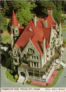 Craigdarroch Castle Victoria BC British Columbia Unused Vintage Postcard D53