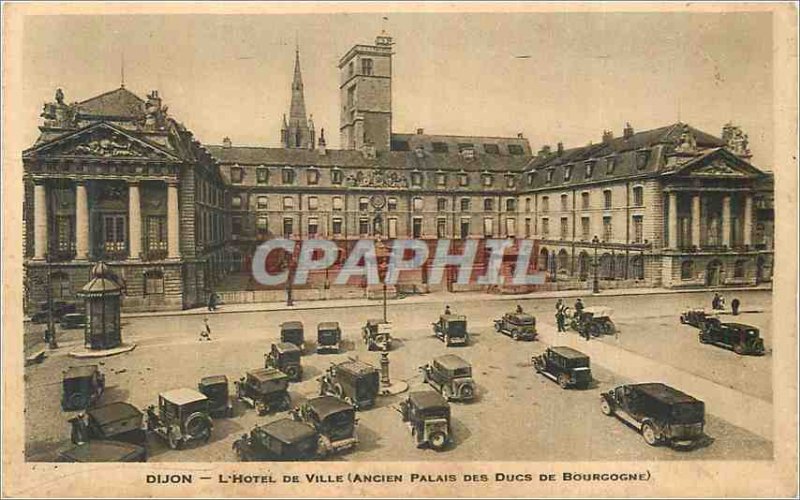 Postcard Old City of Dijon L'Hote (former Palace of the Dukes of Burgundy) Au...